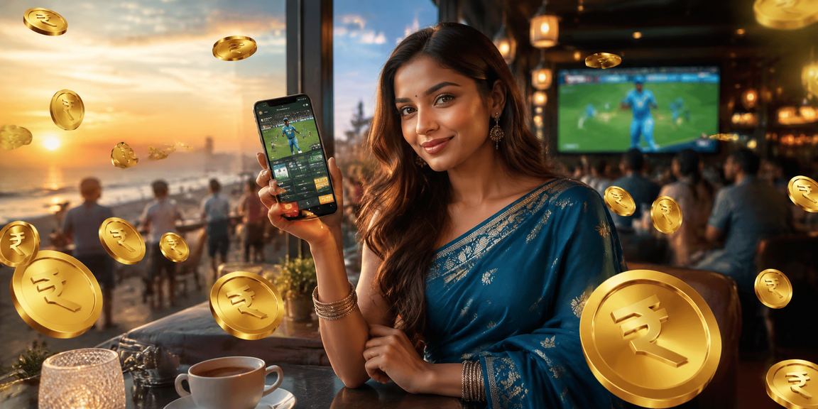 User registering on mobile for cricket betting